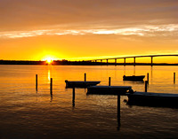 Sunset at Solomons Island Bridge 6
