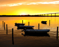 Sunset at Solomons Island Bridge 2