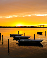 Sunset at Solomons Island Bridge 8