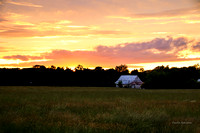 Donovan's Barn Sunset